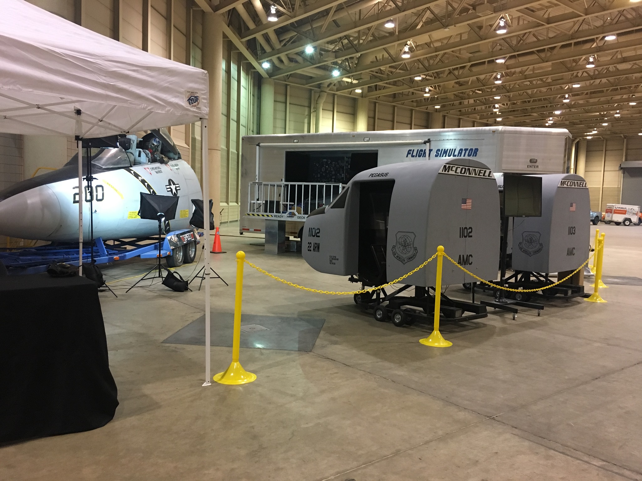 Mobile Flight Simulator Unit